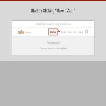 Triggered cards salesforce zapier instructions