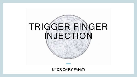 BSSH ICHS 2021 Trigger Thumb in Children | DOCX