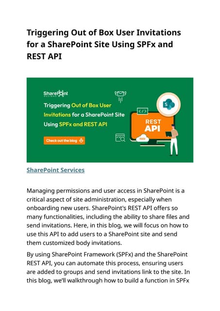 Triggering Out of Box User Invitations for a SharePoint Site Using SPFx and REST API.docx