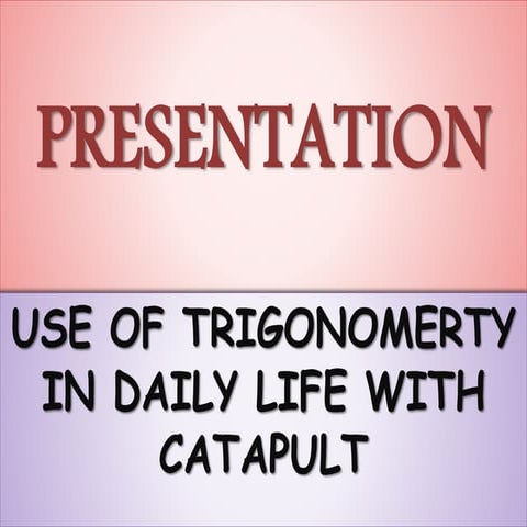 Trigo. in daily life
