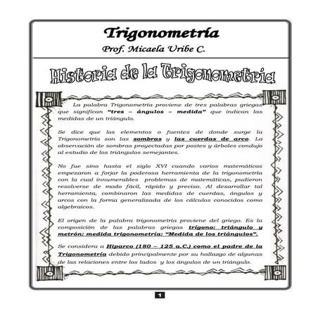 Trigonometría 