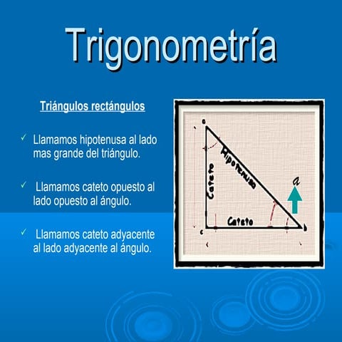 Trigonometría.