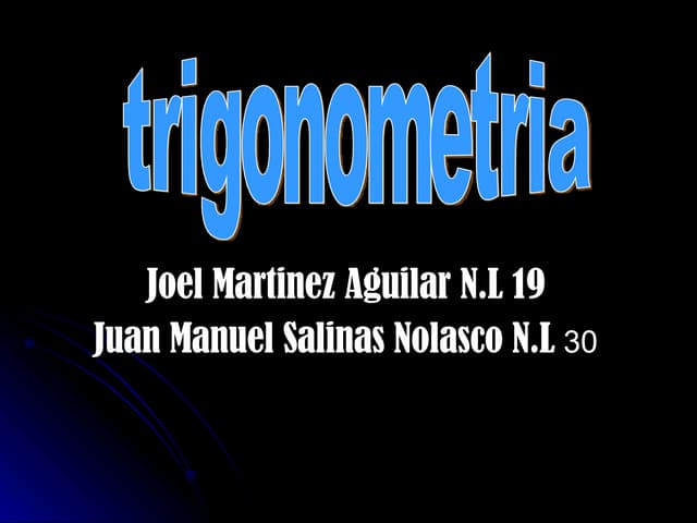 TRIGONOMETRIA