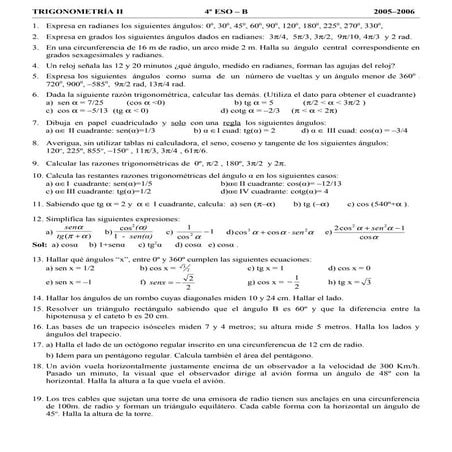 Trigonometria 4ºeso parte_ii