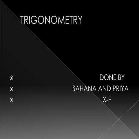 Trigonometry