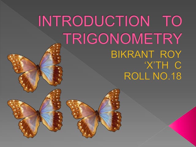 TRIGONOMETRY