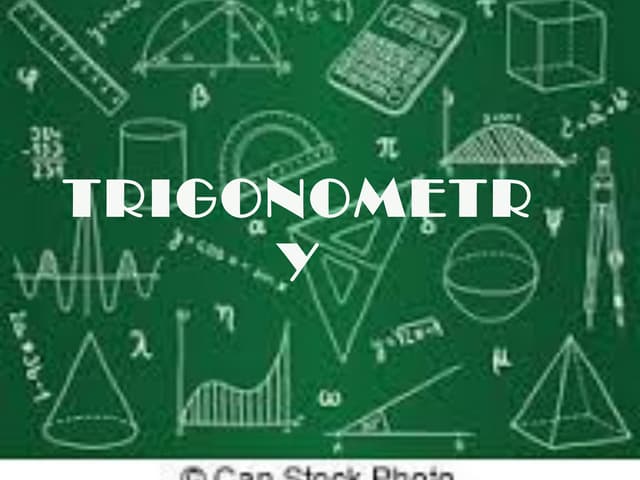 Trigonometry Presentation For Class 10 Students | PPT