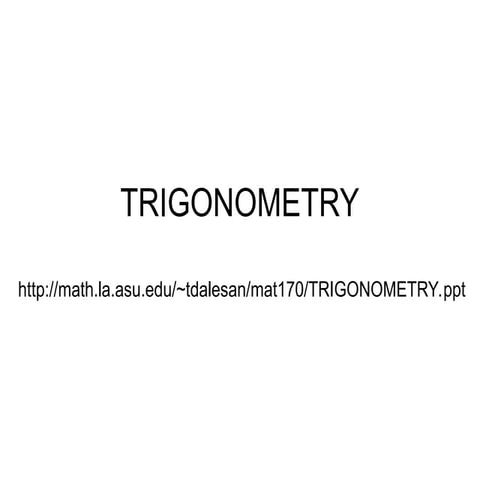 TRIGONOMETRY CALSSS 10 PPT BASIC IDEAS.ppt