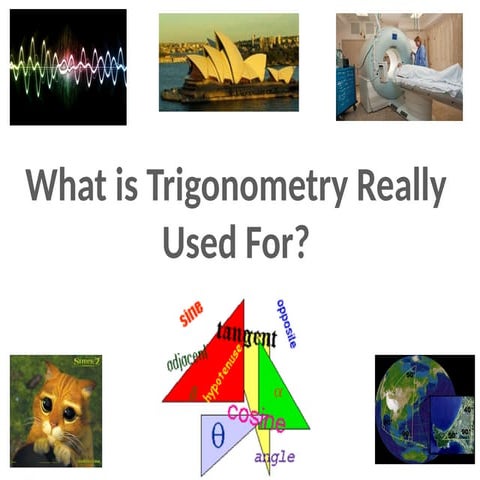 Grade 11 General Mathematics - Trigonometry and its Real Life Application