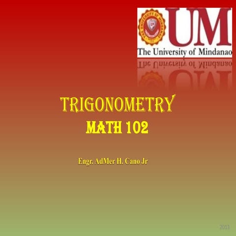 Trigonometry101