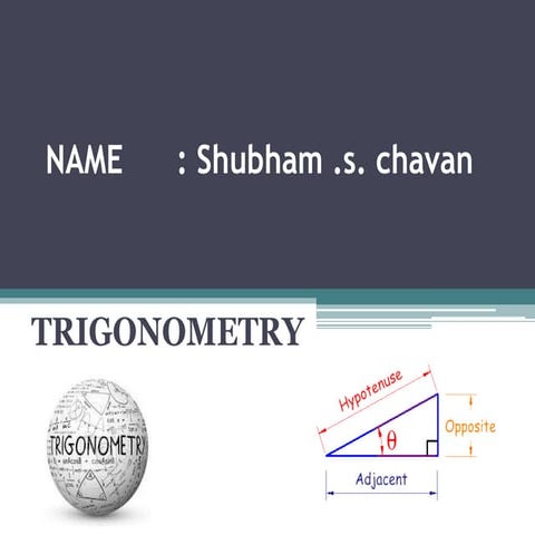 Maths-Trigonometry | PPTX