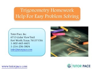 Homework help for trigonometry Homework help for trigonometry