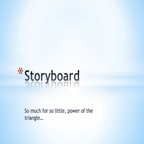 Storyboard for Trig Ratios Lesson