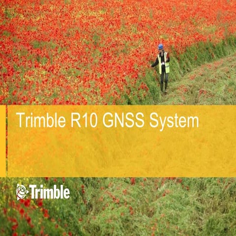 Trimble R10 sales presentation