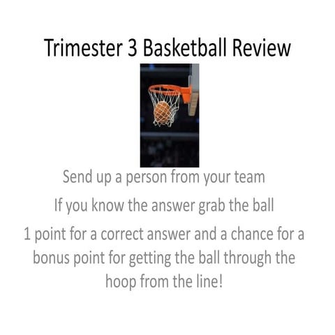 Trimester 2 basketball review 2014 qa
