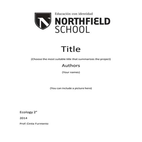 Trimestral ecology 3 trimestre