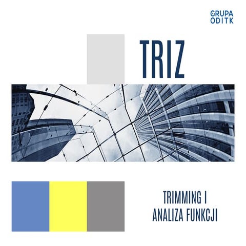 TRIZ Trimming i Analiza Funkcji