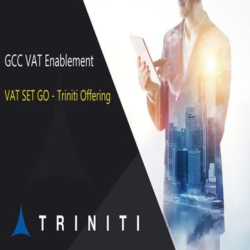 GCC VAT - 40 days to go