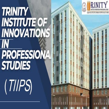 TIIPS: The Best College for For B.Tech in Delhi | PPTX