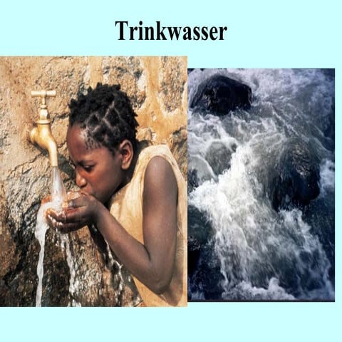 Umweltmedizin: Trinkwasser