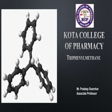 Triphenylmethane by mr. pradeep swarnkar
