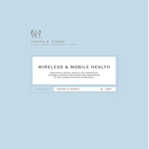 TripleTree  Wireless & Mobile Health