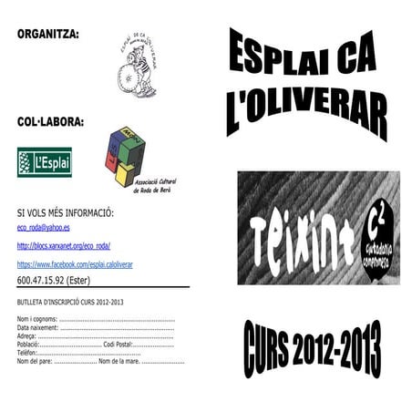 Triptic curs 2012 2013