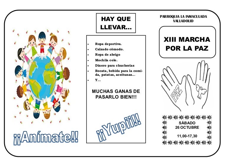 XIII Marcha por la Paz