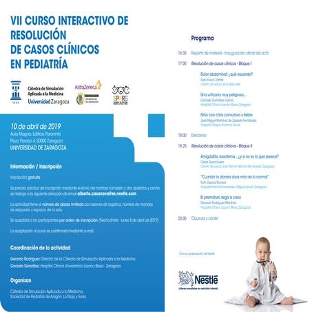VII Curso Interactivo de Resolución de Casos Clínicos en Pediatría