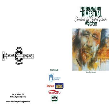 Programación Sociedad del Cante Grande Algeciras 2016 (2)