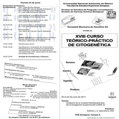 Triptico citogenetica SMG 2011 1