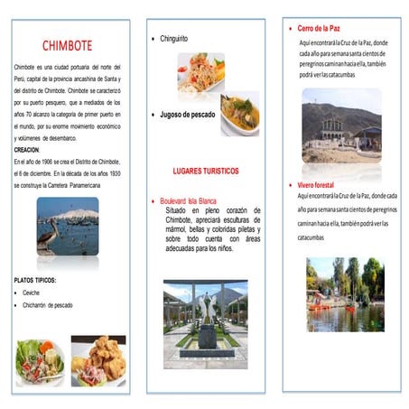 Triptico de chimbote