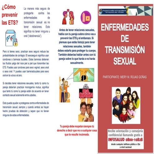 Folletos De Enfermedades De Transmisión Sexualidad es.slideshare.net
