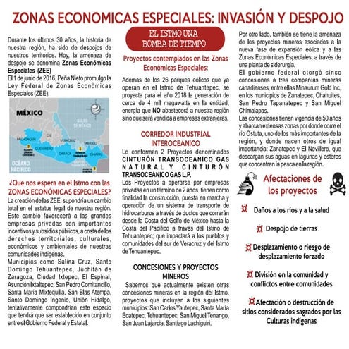 TRIPTICO ZONAS ECONOMICAS ESPECIALES VERSION PARA IMPRIMIR | PDF