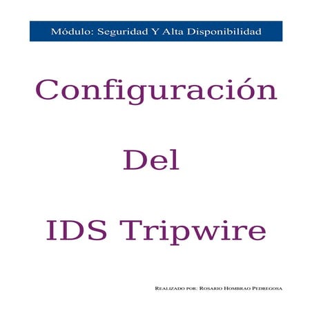 Configuración de tripwire