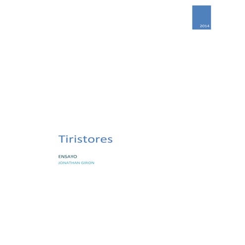 Tristores
