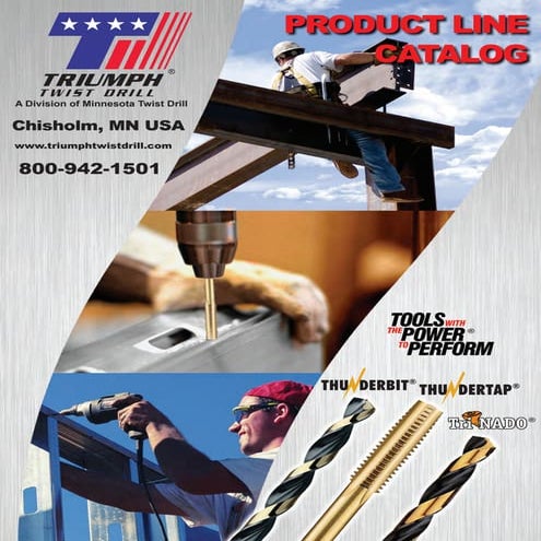 Triumph Twist Drill Catalog