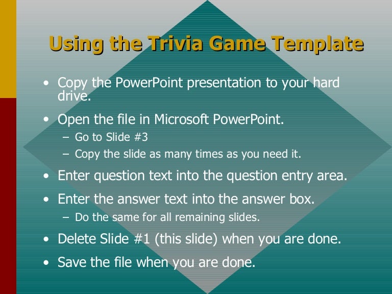 trivia powerpoint