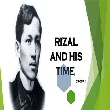 Rizal and his time | PPT
