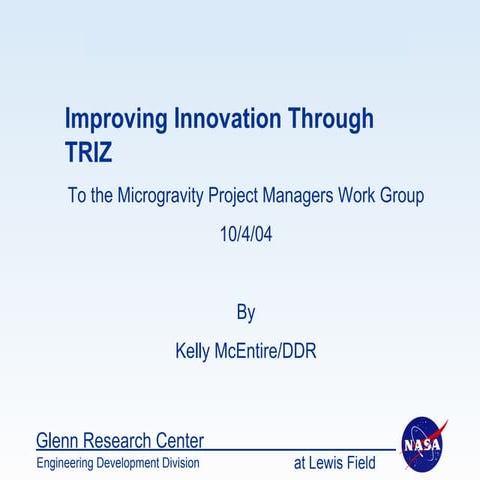 Triz - Product Design & Development