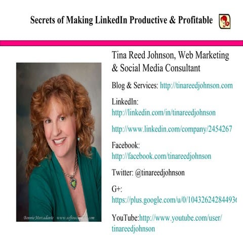 Tina Reed Johnson LinkedIn Videos