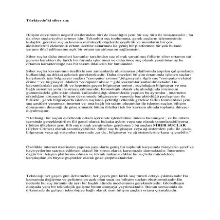 Türkiyedeki siber suç