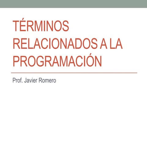 Los (8) pasos de la Programaión | PDF