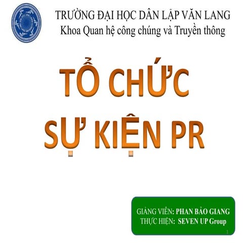 Mối quan hệ giữa marketing, event và truyền thông