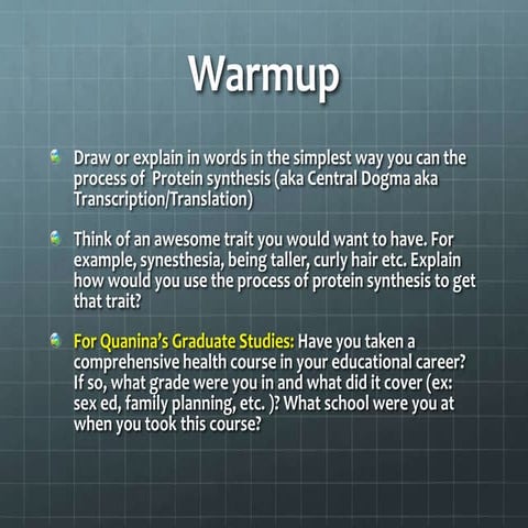 Bacterial Transformation Lab