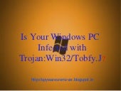 Uninstall Trojan:Win32/Tobfy.J : Re...