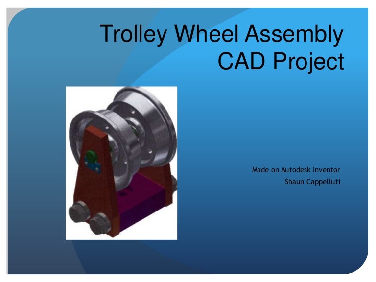 Trolley Wheel Assembly