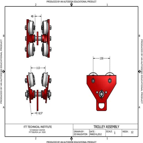 Trolly Assembly Title | PDF