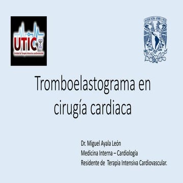Tromboelastograma