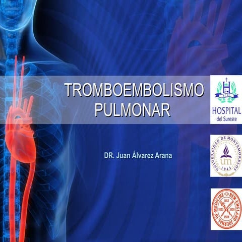 Tromboembolismo pulmonar